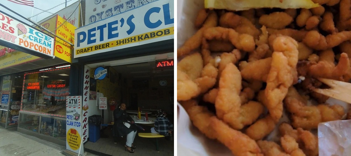 Pete's Clam Stop Menu